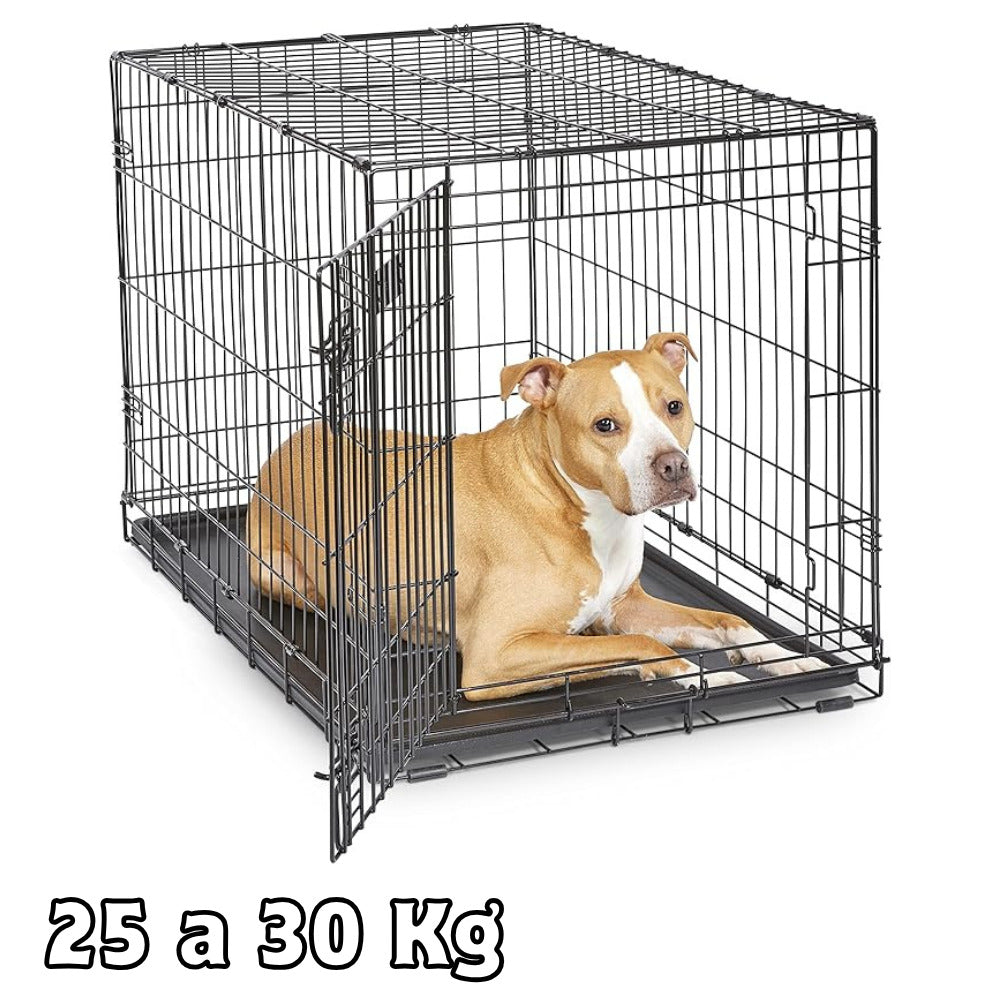 Jaula Transportadora de 36 Pulgadas para Perros de 25 a 30 Kg - Soul Pets Jaula Transportadora de 36 Pulgadas para Perros de 25 a 30 Kg - Soul Pets